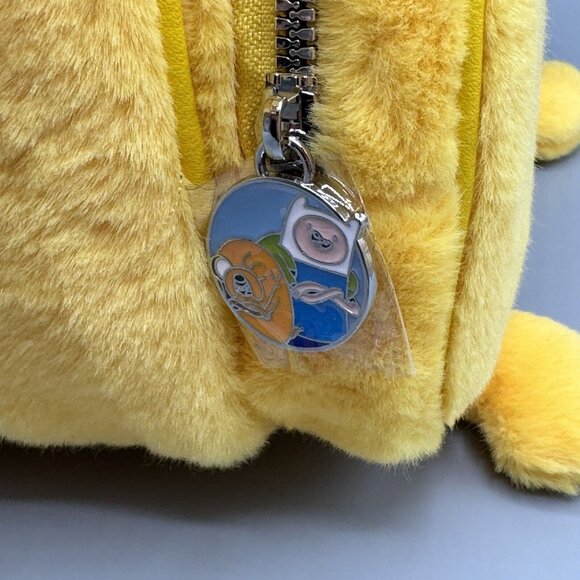 Adventure Time Jake Fuzzy Mini Backpack Cartoon Network NEW - Picture 5 of 7
